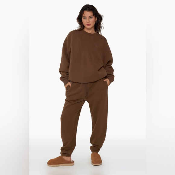 Set Active Heavyweight Sweats Crewneck - Blue - Picture 5 of 9